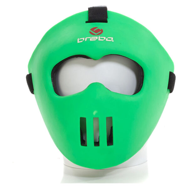 Brabo Face Mask Jr. Lime Green