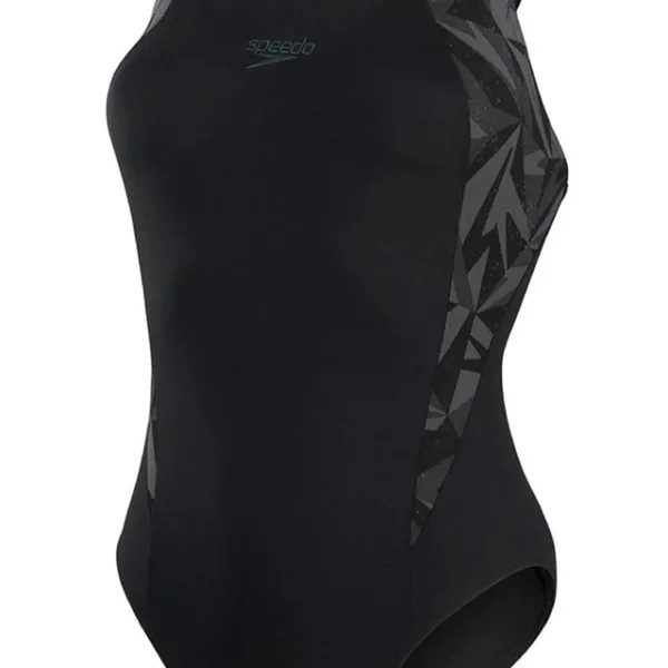 Speedo Eco+ H-Boom Splice Muscleb Bla/Gre