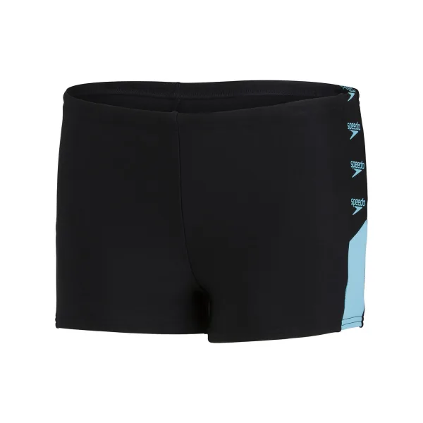 Speedo Boom Logo Splice Aqsh Bla/Blu