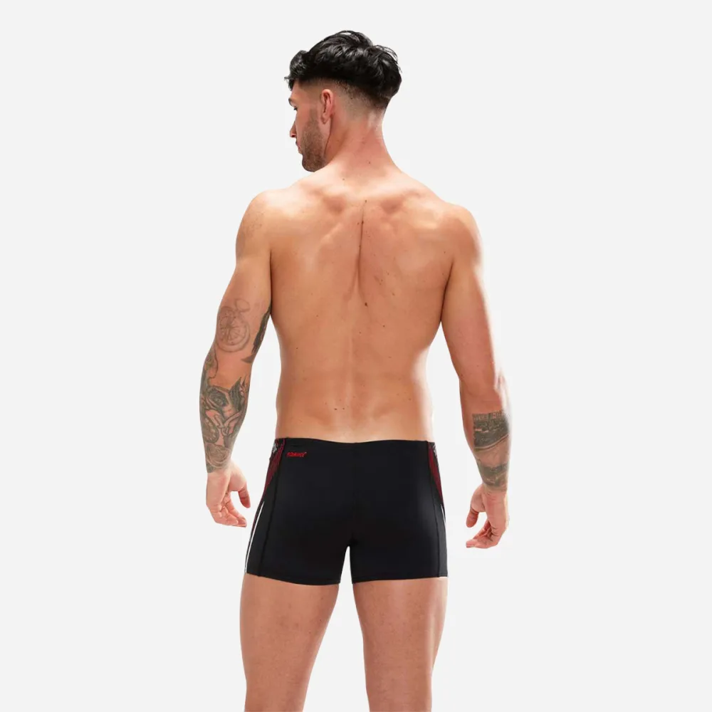 Speedo eco+ tech panel aqsh bla/red - Afbeelding 3