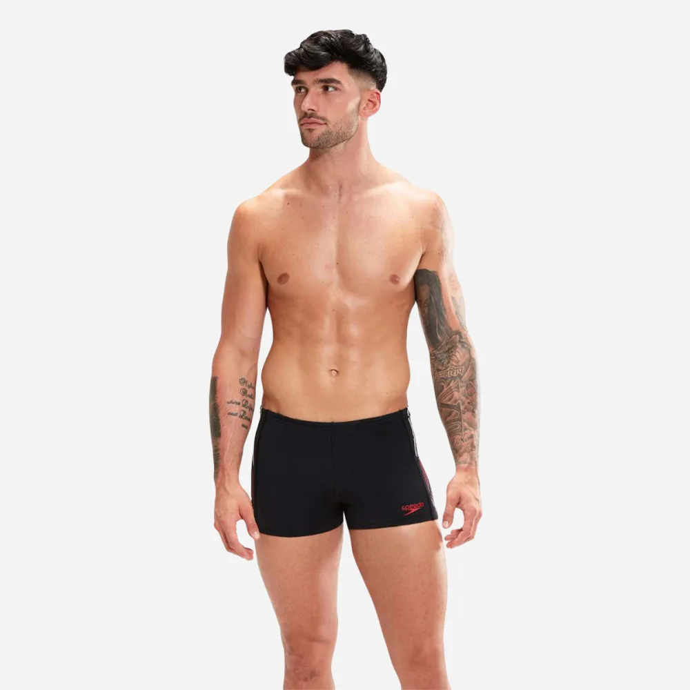 Speedo eco+ tech panel aqsh bla/red - Afbeelding 2