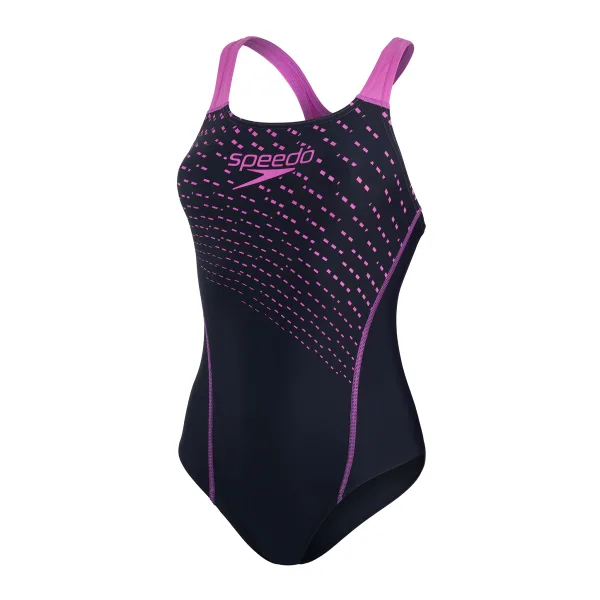 Speedo Eco Medley Logo Medalist Badpak Dames